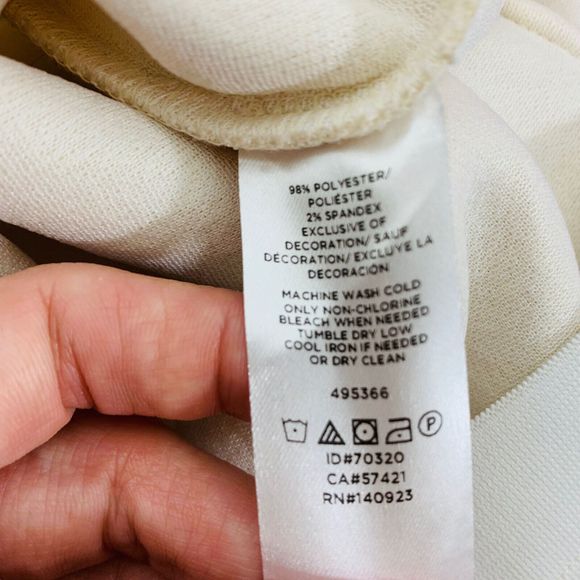 Loft chevron jacquard knit Stretch skirt size small Women’s - Picture 8 of 9